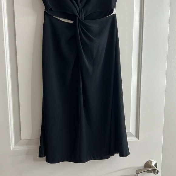 Zara Basic Collection Twist-Front Cut-Out Dress - Picture 3 of 6